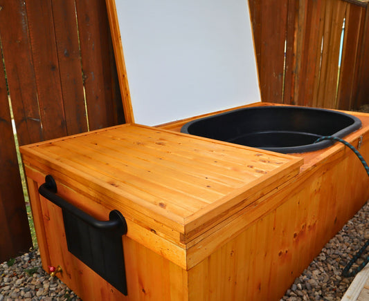 Custom Built Outdoor Cold Plunge